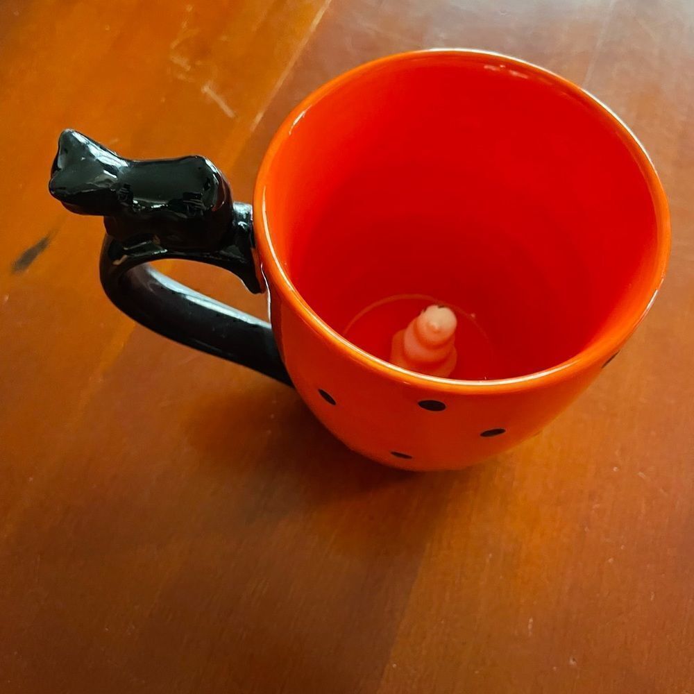 🎃Global Design Collection Cat Ghost Coffee Cup - Picture 2 of 9